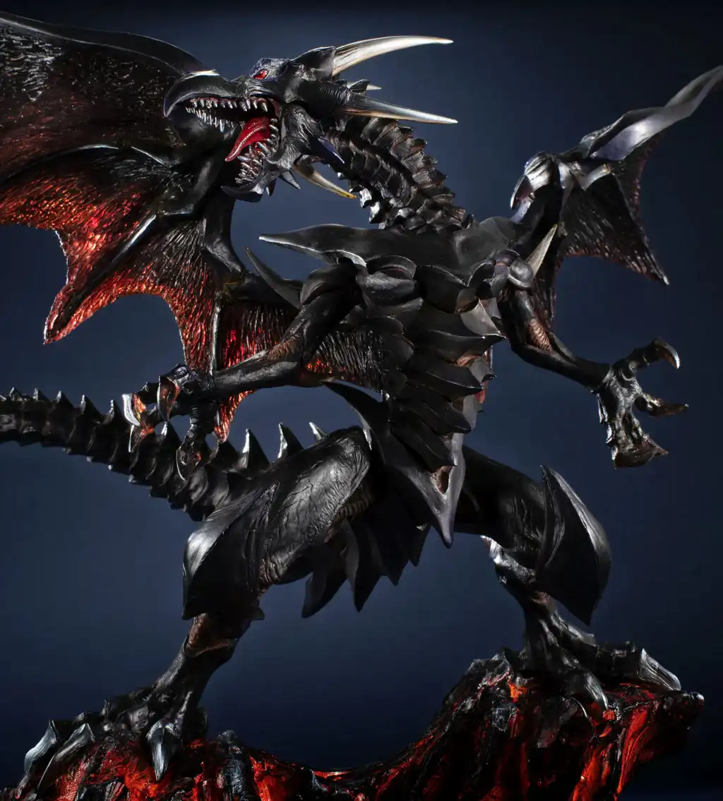MegaHouse Art Works Monsters Yu-Gi-Oh Red-Eyes Black Dragon Figure - Image 5