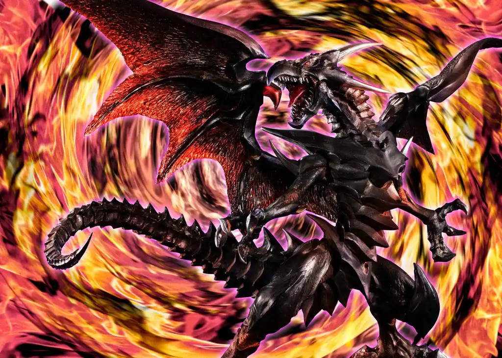 MegaHouse Art Works Monsters Yu-Gi-Oh Red-Eyes Black Dragon Figure - Image 10