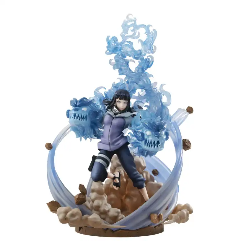MegaHouse Naruto Shippuden Gals DX Hinata Hyuga Ver 3 Figure - Image 4